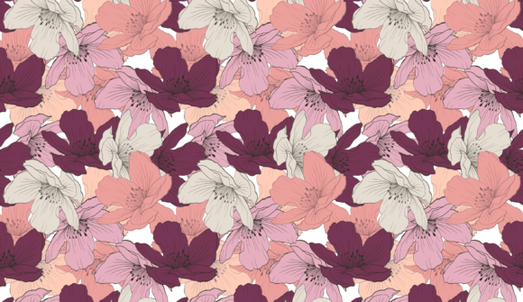 Floral Background Digital Paper