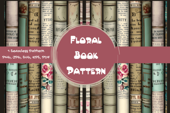 Floral Book Pattern