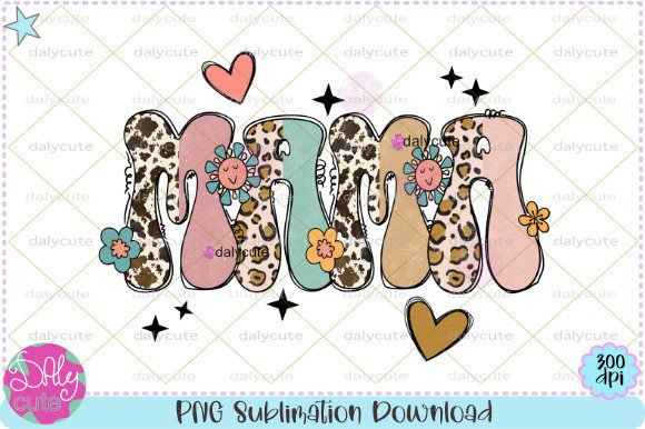 Floral Mama Sublimation, Spring Mama