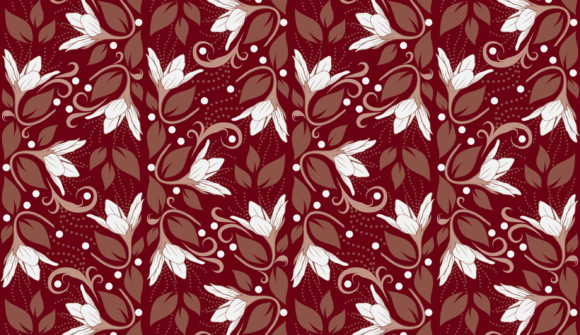 Seamless Floral Ornament 5