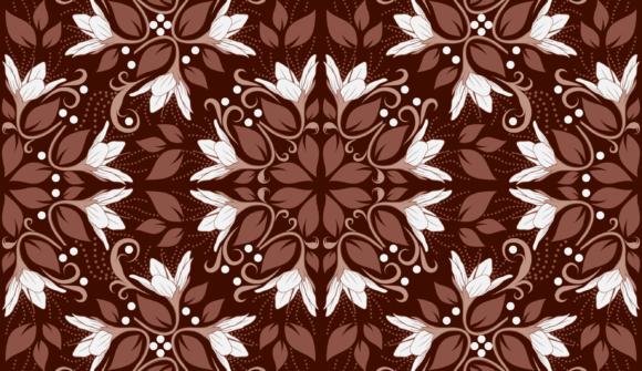 Seamless Floral Ornament 9