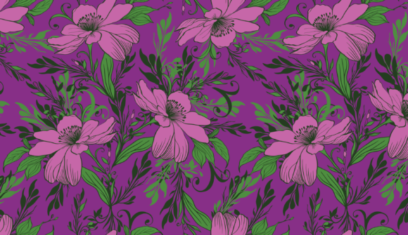 Summer Floral Seamless Pattern 2