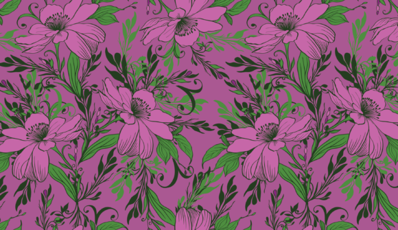 Summer Floral Seamless Pattern 4